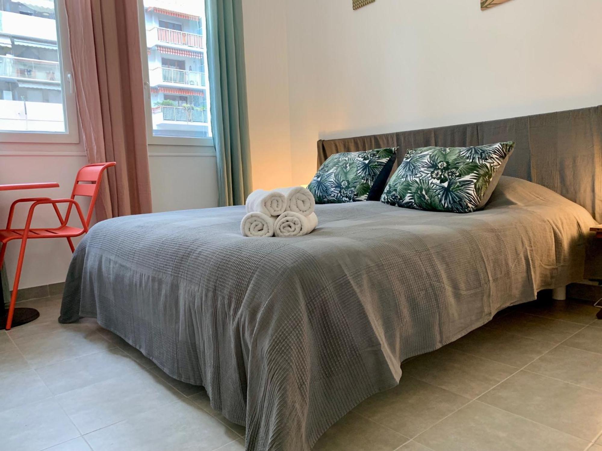Riviera - Maison Du Grand Sud - Confortable Petit 3 Pieces - Promenade Des Appartamento